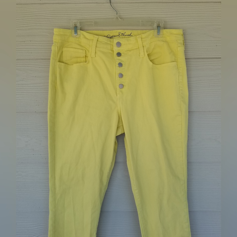 Womens Universal Thread Fair Trade Button Fly Hig… - image 5